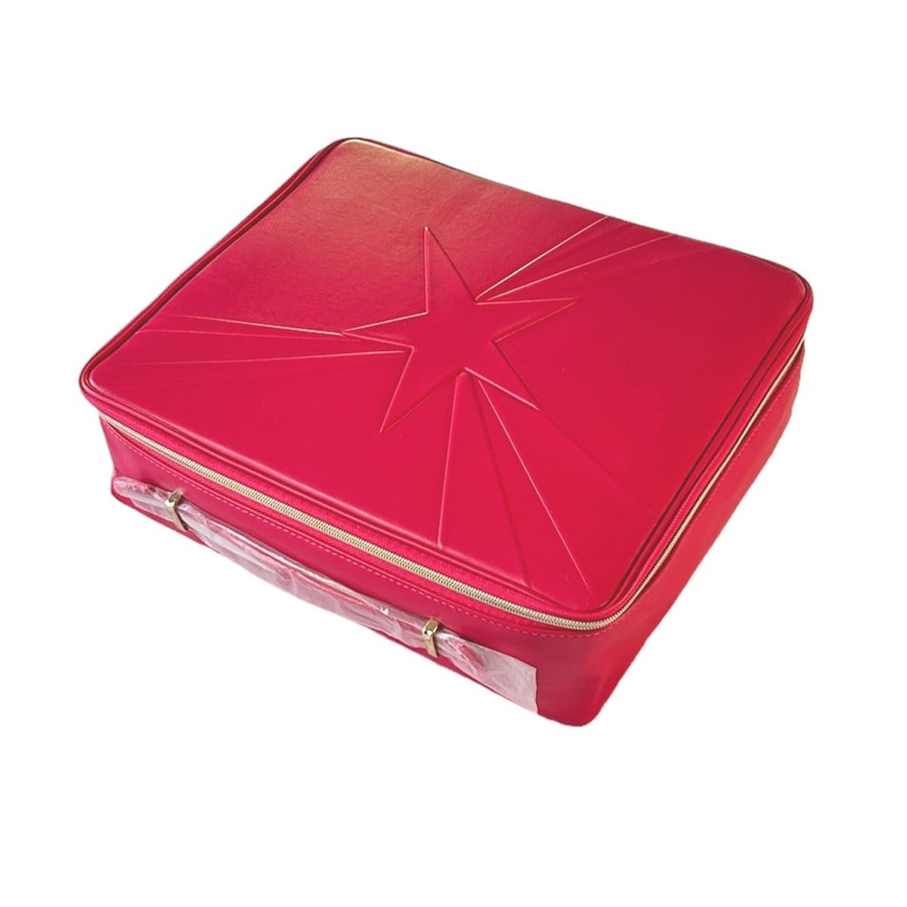 NWOT Lancome Star Train Large Makeup / Toiletries Zipper Travel Case